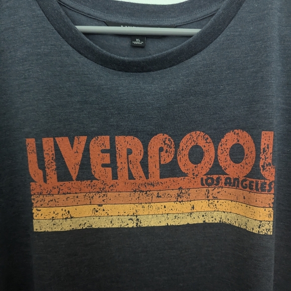 NWT! Liverpool Los Angeles Short Sleeve Crew Neck Tee XL - Picture 6 of 6